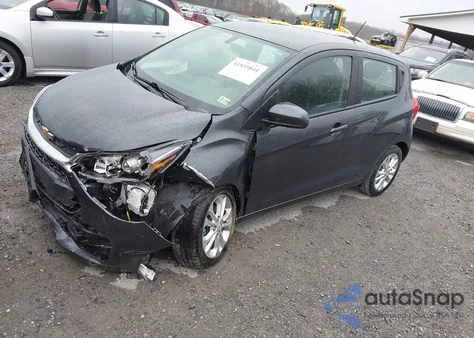 2021 Chevrolet Spark Fwd 1Lt Automatic из США, поврежденный, VIN KL8CD6SA5MC751196